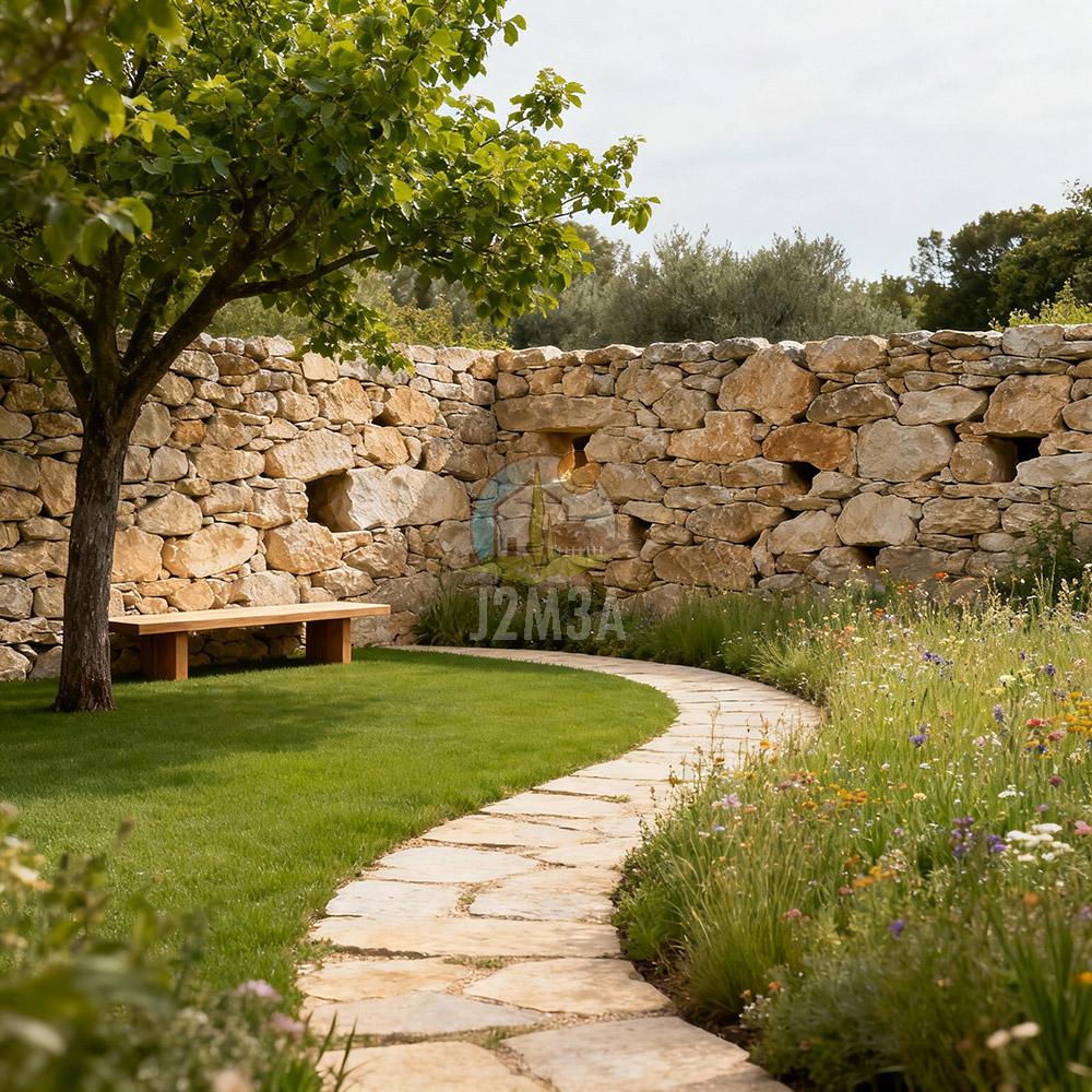 Construction pierre sèche - Paysagiste J2M3A